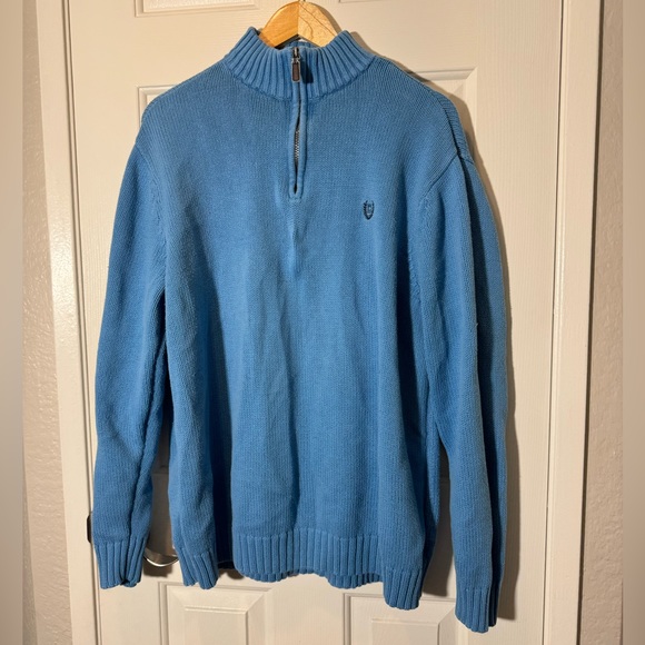 Chaps Other - Chaps quarter zip up knitted sweater men’s XLT